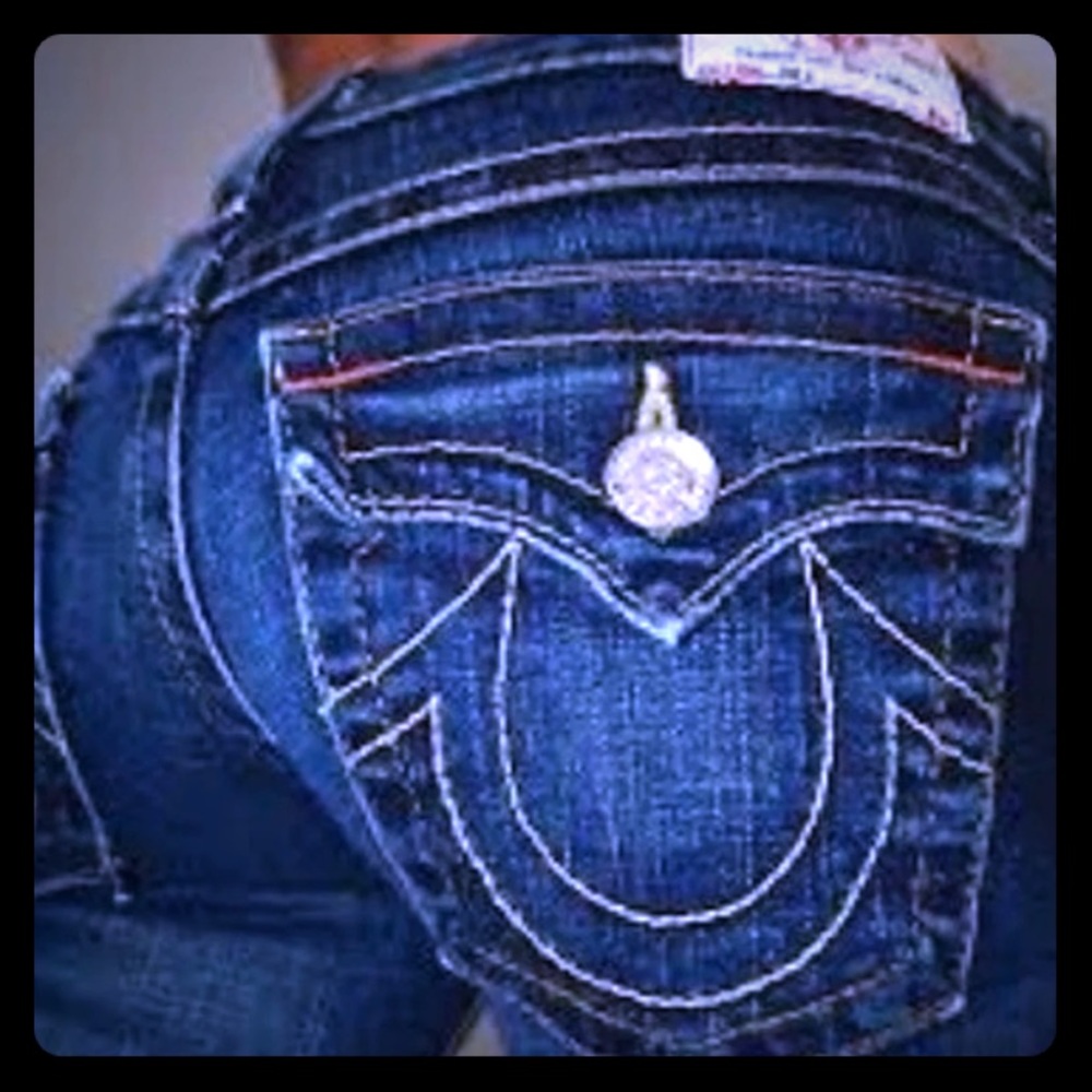 TRUE RELIGION SECTION #503 Slight Flair Jeans